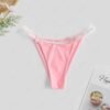 outfit Frilled Butterfly Applique Bikini Bottom - LIGHT PINK M