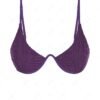 unique Ribbed Monowire Bikini Top - CONCORD L